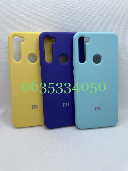 Чехол Silicone cover для xiaomi Redmi Note 8t редми нот 8т софт тач
