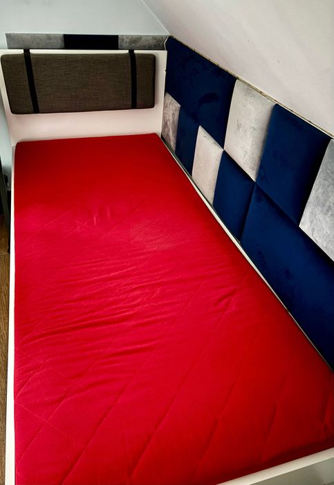 ŁÓŻKO VOX 90X200 CONCEPT, stelaż +materac.