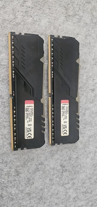 32gb RAM Kingston Fury Beast ddr4 3200MHz
(2>16GB)