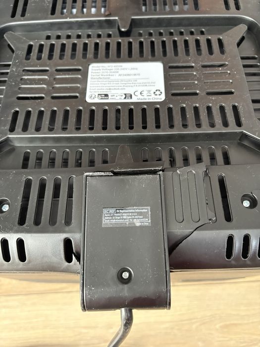 Frytkownica Dual Zone bez oleju funkcja Smart i timera 9L Cookwise