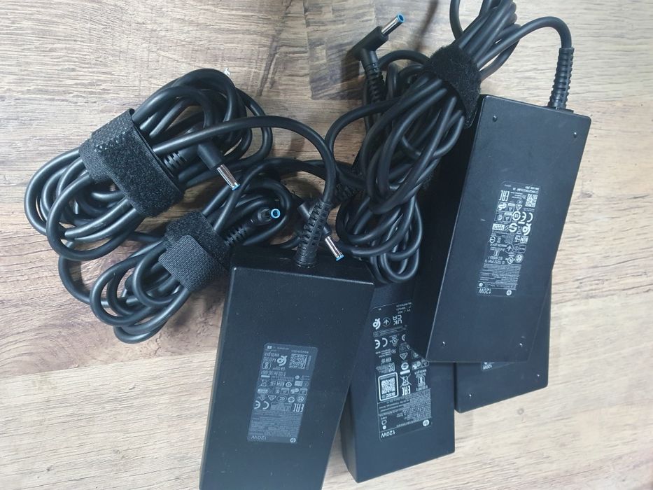 Блок питания живлення зарядка зарядное HP 120w blue pin 19.5v/6.15a