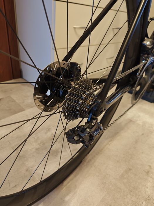 Rower szosowy Specialized S-works Tarmac SL6 56 Zipp 303s pomiar mocy.