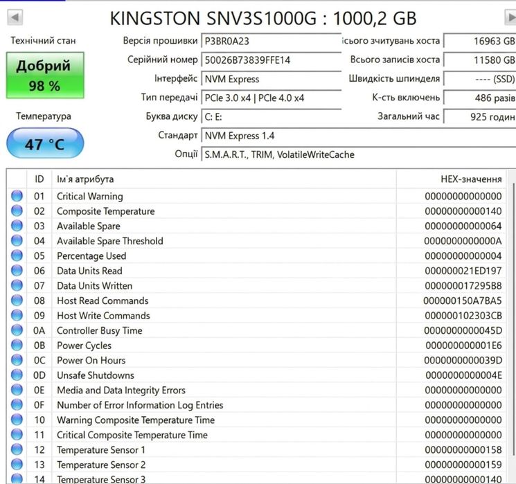 Ssd Kingston 1tb