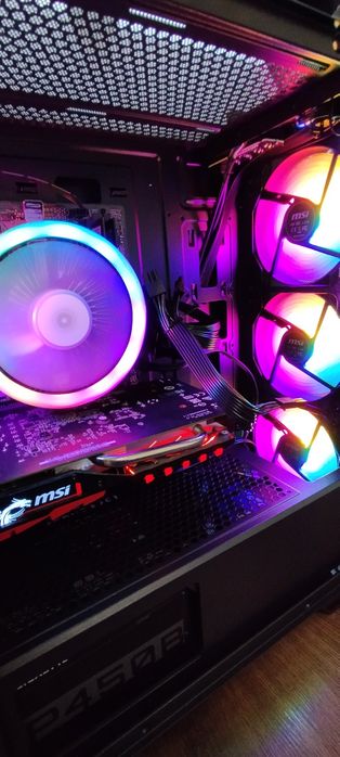 Komputer gamingowy do gier i5‑8400 + GTX 1050 Ti 4GB + 8GB RAM + led r