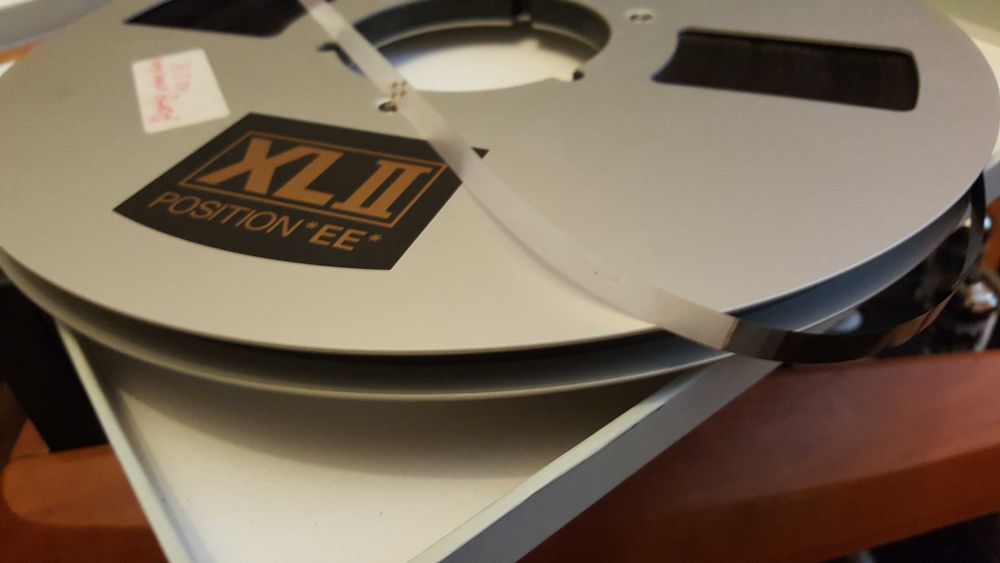 Taśma magnetofonowa maxell xl II szpula 26,5 z zapisem