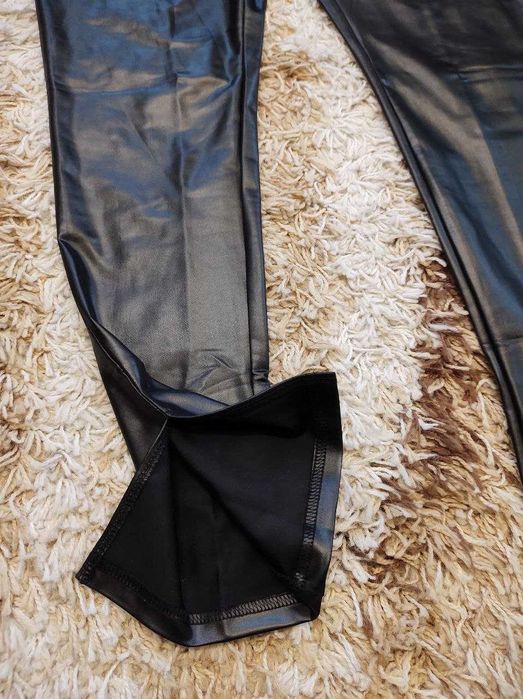 Комбінезон Леді-Кішка Шкіряний Лаковий Комбез кожа лак костюм Госпожа