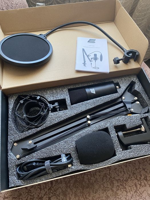 Мікрофон для ПК з пантографом 2Е MPC011 Streaming KIT USB