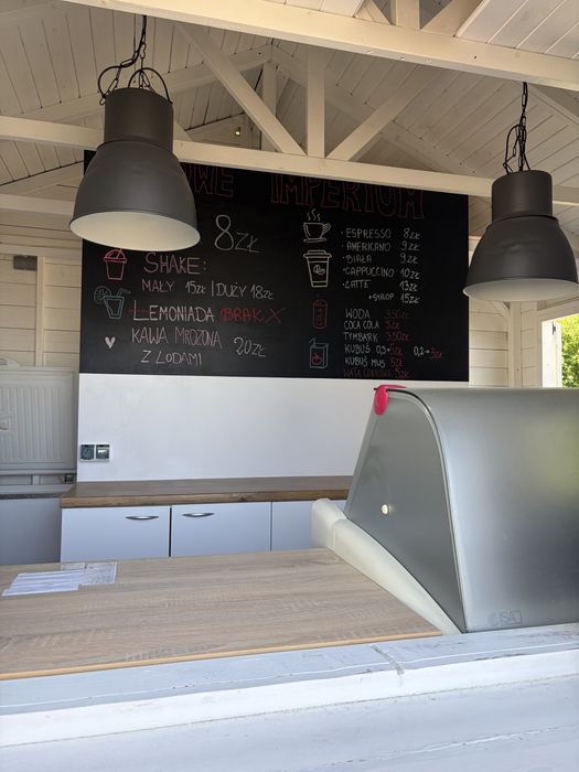 Drewniana Budka gastronomiczna z zapleczem | Lodziarnia | Kiosk | Pawilon handlowy - Widok 2