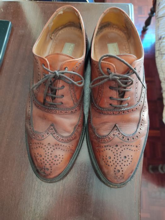 Sapato italiano em couro