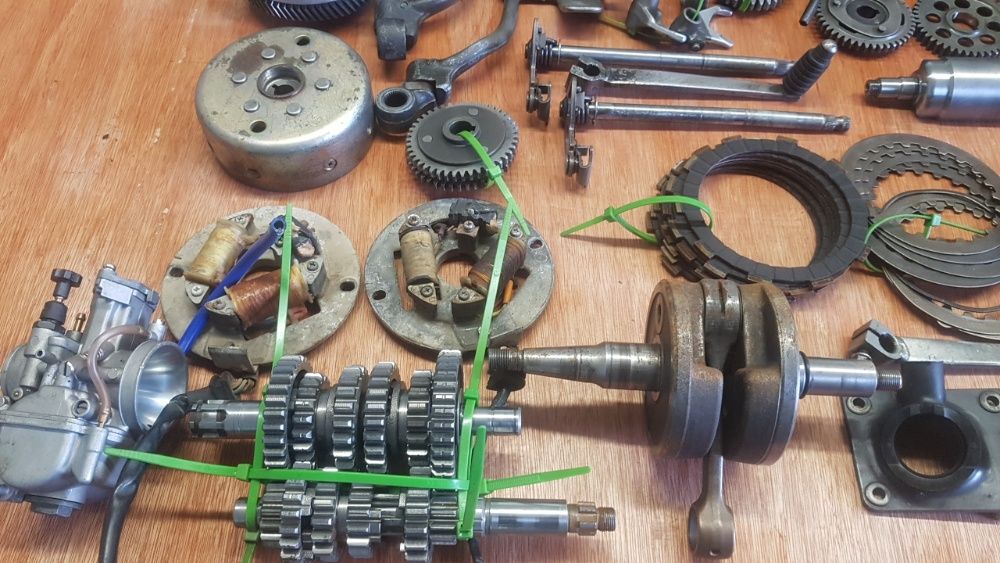yamaha blaster 200 yfm kartery skrznia wodzik modul stator membrana