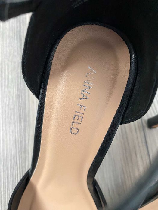 Czarne buty szpilki Anna Field