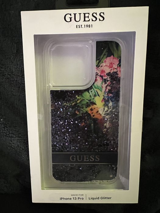 Case iPhone 13 Pro Guess Liquid Glitter