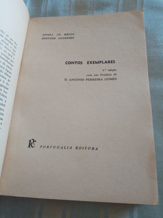 Contos exemplares-Contemporanea-Sophia M.B.A4e8E-Peça antiga 8EDesde2E