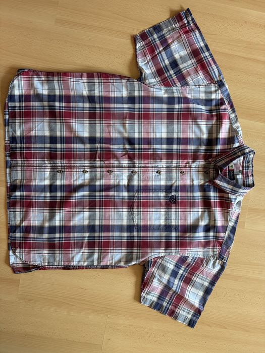 Meska koszula w kratke plus size