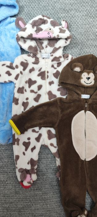 Красивые теплые человечки слипы  0-4 мес