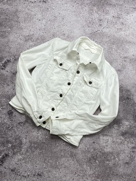 Женская белая джинсовая куртка Henry Cotton’s Xs/S курточка