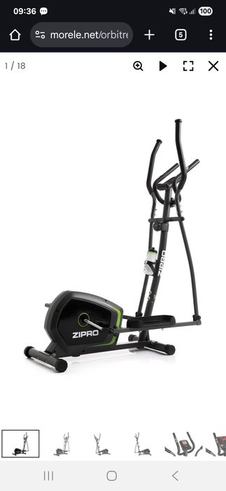 Orbitrek Zipro Neon magnetyczny