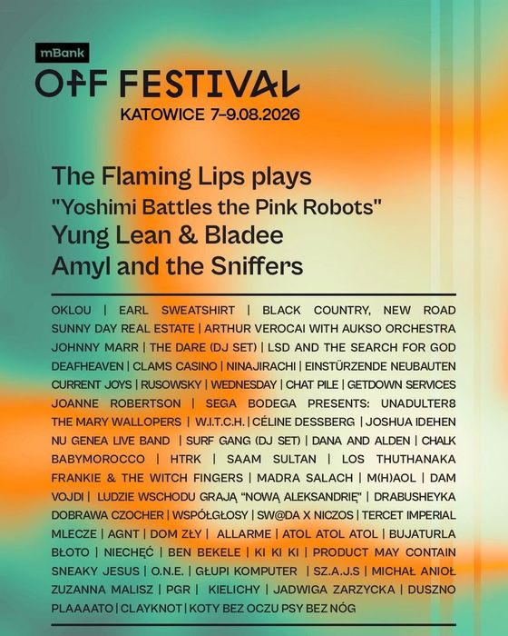 2 Bilety OFF Festival Katowice