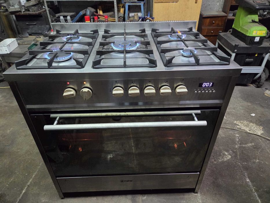 Fogão e Forno Meirelles semi industrial 95x85x60