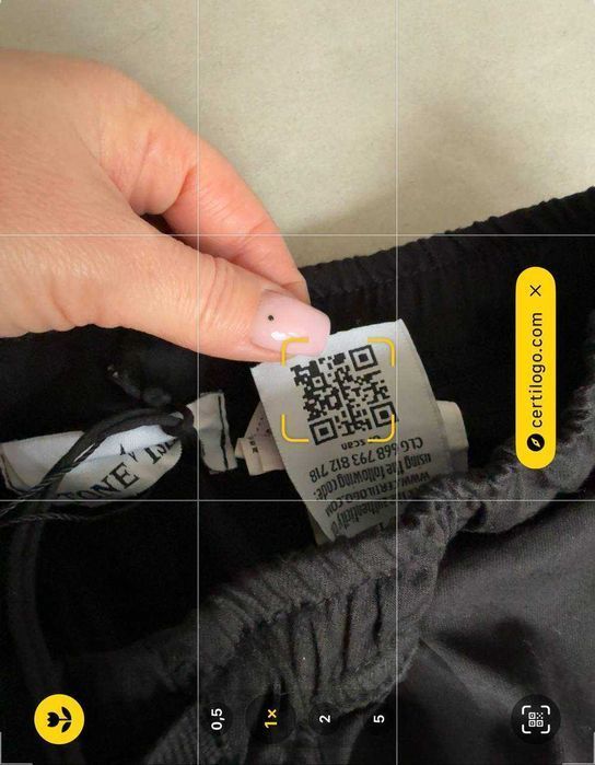 Чоловічі Штани карго Stone Island Black