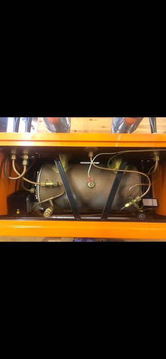 Visacrem 1970's Spanish Leverpull Espresso Machine with Grinder