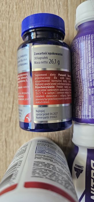Zestaw suplementów: AAKG Trec, Guarana SFD, L-Teanina Allnutrition
​Opcja nastawiona