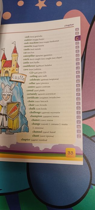 Książka ilustrowany słownik angielsko Polski