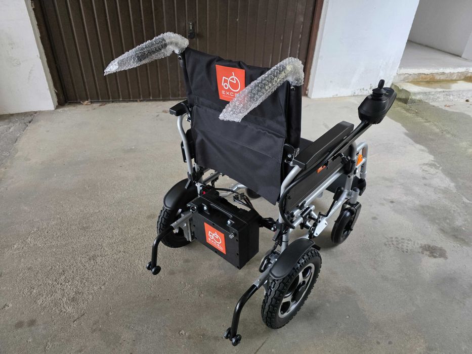 NOWY Elektryczny Wózek Inwalidzki Excel Qnect 45cm