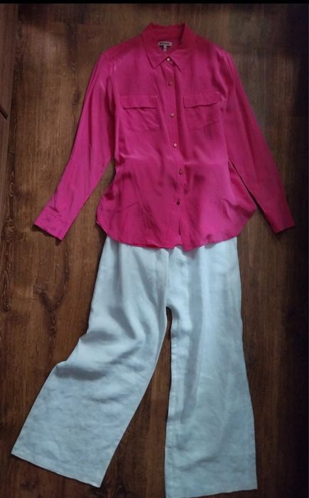 Juicy Couture 100%  jedwabna bluzka damska rozmiar S