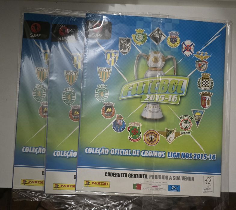 Cadernetas Panini Liga Portuguesa 15 /16