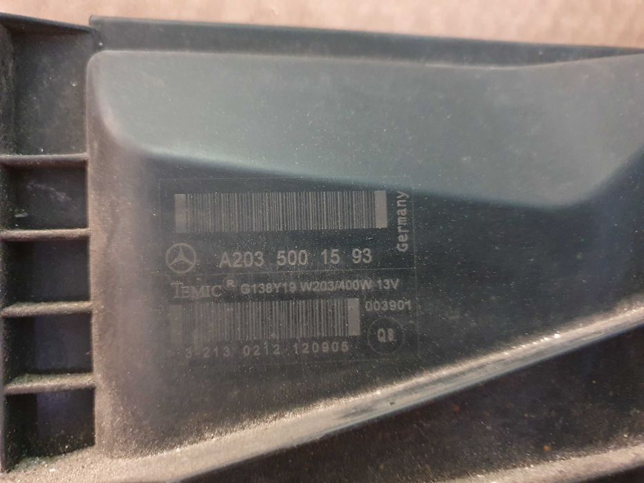 TERMOVENTILADOR MERCEDES W203 C200 C220 C270 A203500.1593