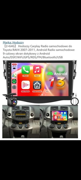 Radio toyota rav4 android