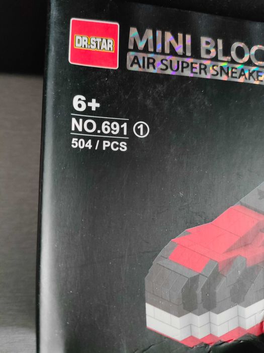 Klocki lego jordan sneakers Nike streetwear prezent