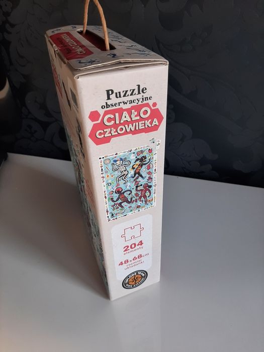Czuczu puzzle obserwacyjne ciało człowieka 7+