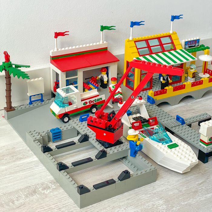 Lego 6543 Sail N' Fly Marina Completo