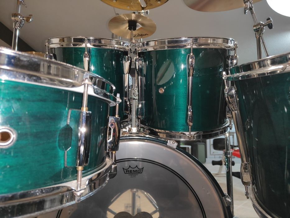 Pearl Export ELX Lacquer – Impecável (Estúdio) – 6 Peças + Hardware Base