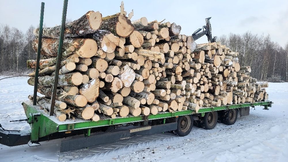 Drewno na opał - użytkowe sztachety palety