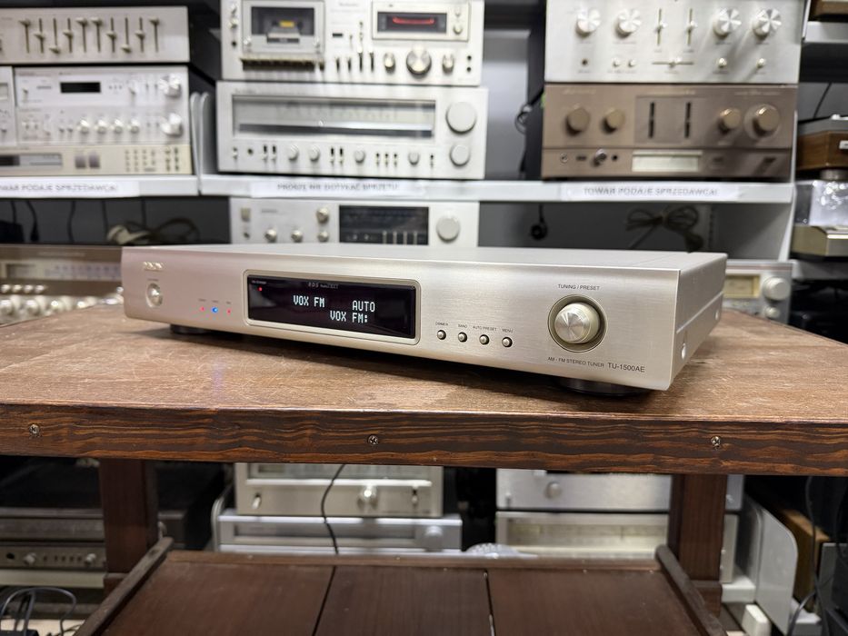 ‼️ Denon TU-1500AE – Tuner FM/AM Hi-Fi z RDS i Czystym, Stabilnym Odbiorem | Audio Room