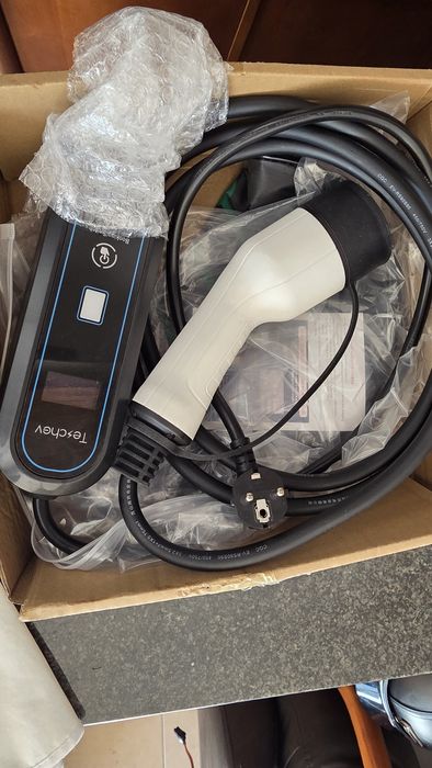 Carregador ev tipo 2 novo em caixa