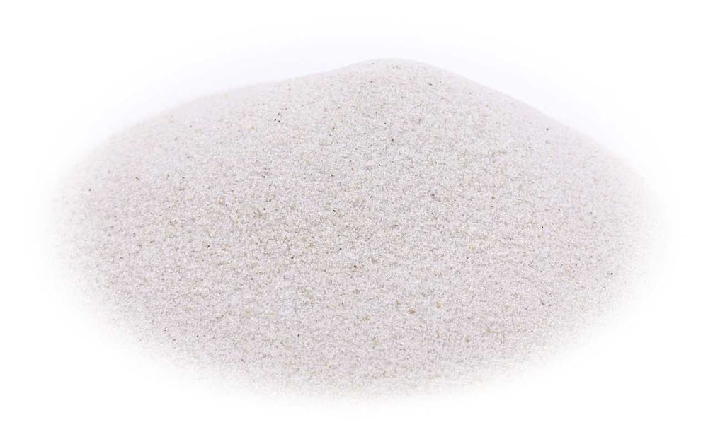 Biały piasek kwarcowy do akwarium 0,1-0,5 mm 24kg