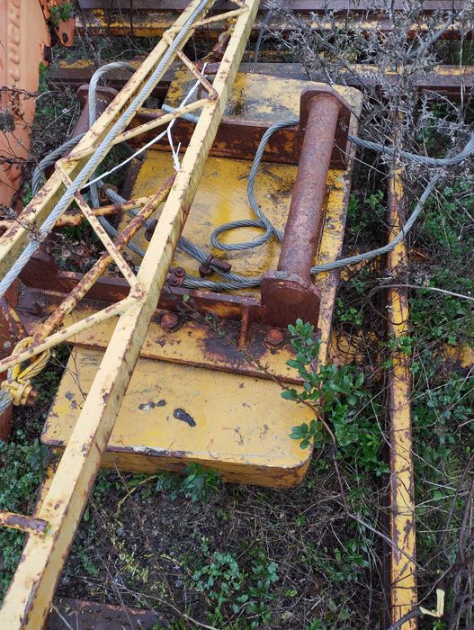 Empilhador 4x4 multifunções,retro, Grua, pá carregadora