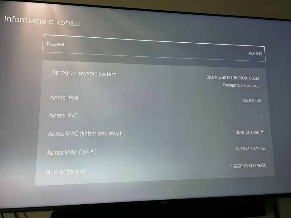 Konsola PlayStation 5 z napędem