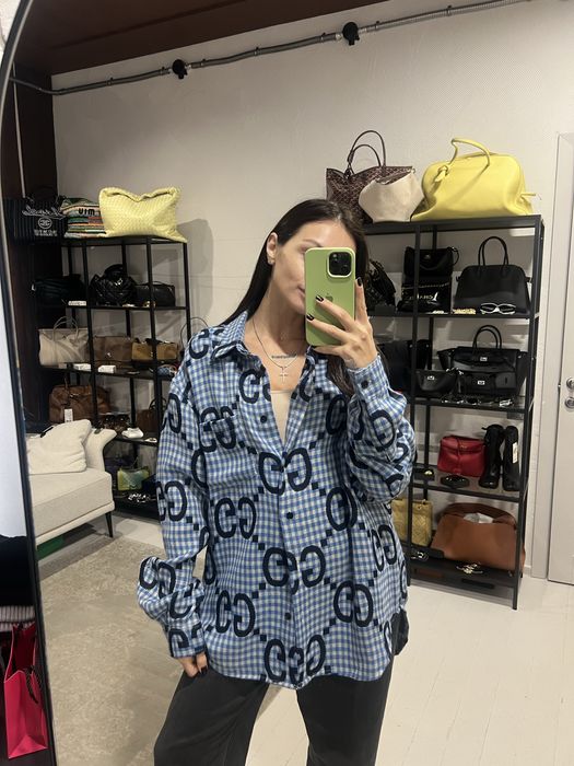 Сорочка Gucci! З бірками! Розмір М-L! Розпродаж люксових речей до 70%