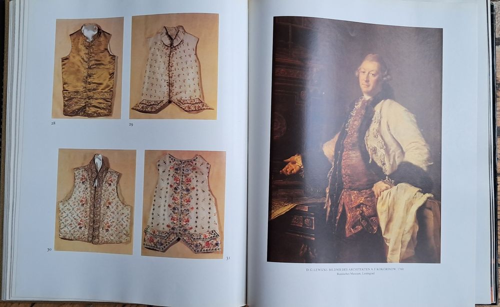 Книга .Костюм в России XVIII-начала XX века.Das Kostum в России. 18. b