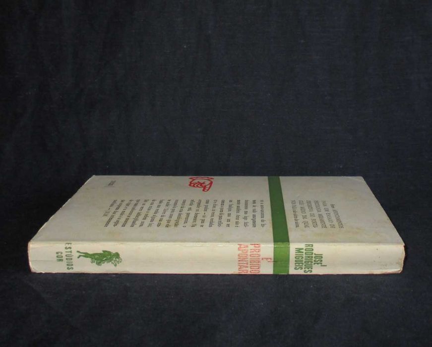 Livro É Proibido Apontar José Rodrigues Miguéis 1ª edição 1964