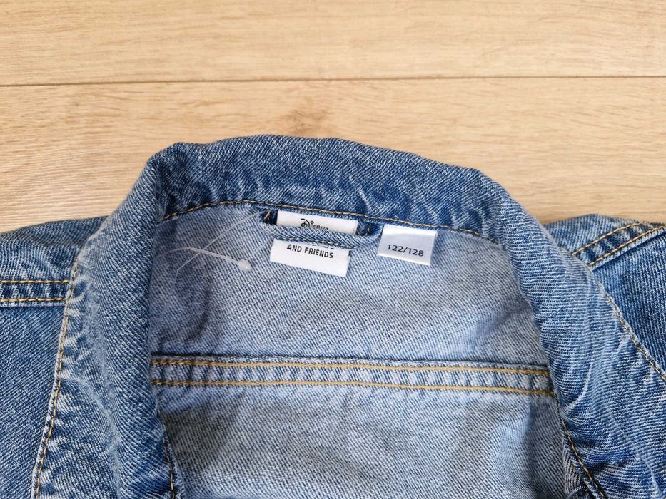 Kurtka jeans r. 128 Mickey Mouse