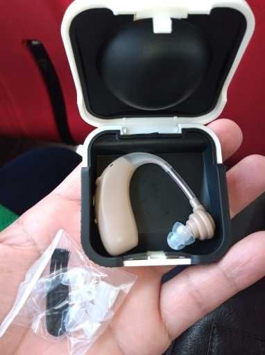 Слуховой Аппарат Заушный с USB-Зарядкой – Верните Себе Четкость Звука!