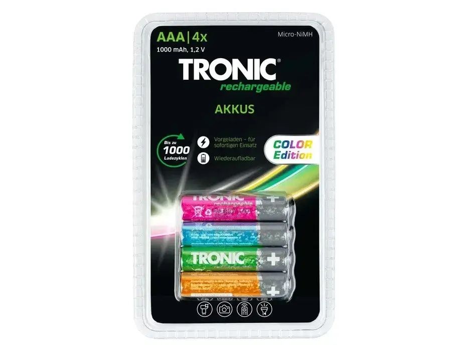 Акумуляторні батарейки (ААА, АА)