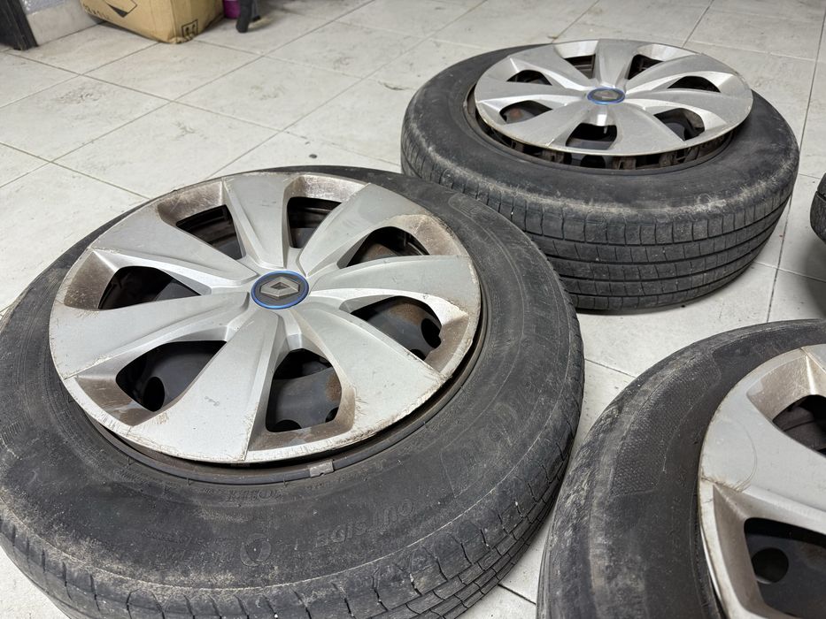 Rodas de ferro com pneus Renault ZOE 5x114.3