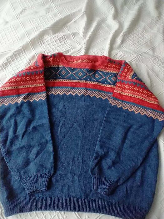 sweter damski 100% wełna R.XXL